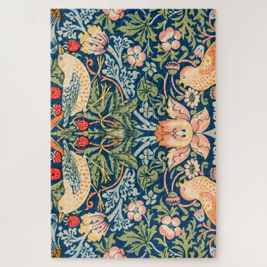 Strawberry Thief (von William Morris) Jigsaw Puzzl Puzzle (Vertikal)