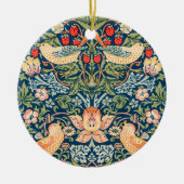 Strawberry Thief (von William Morris) Keramik Ornament (Vorne)