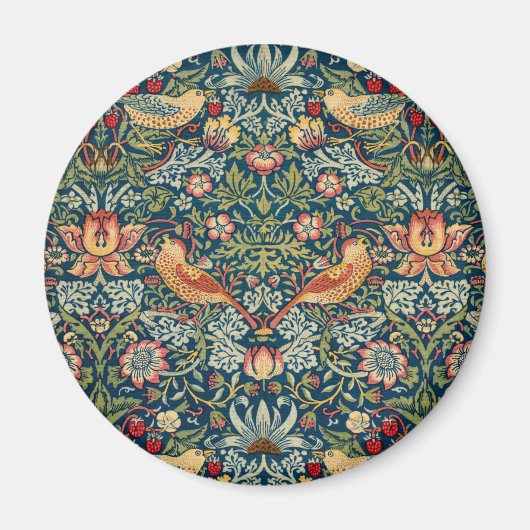 Strawberry Thief von William Morris Magnet (Vorne)
