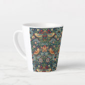Strawberry Thief von William Morris Milchtasse (Linke Ecke)