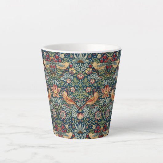 Strawberry Thief von William Morris Milchtasse (Vorderseite)