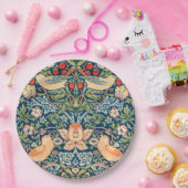 Strawberry Thief (von William Morris) Pappteller (Party)