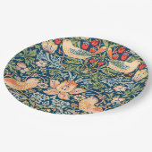 Strawberry Thief (von William Morris) Pappteller (Schrägansicht)