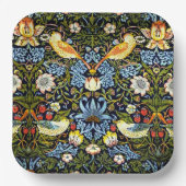 Strawberry Thief von William Morris Pappteller (Vorderseite)