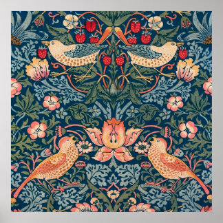 Strawberry Thief von William Morris Poster