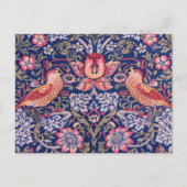 Strawberry Thief von William Morris Postkarte (Vorderseite)