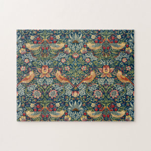 Strawberry Thief von William Morris Puzzle