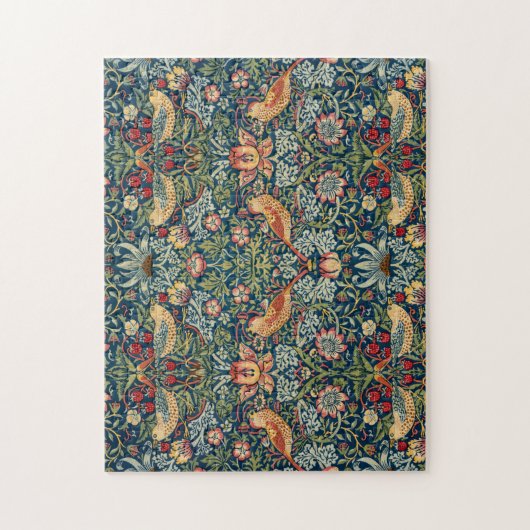 Strawberry Thief von William Morris Puzzle (Vertikal)