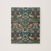 Strawberry Thief von William Morris Puzzle (Vertikal)