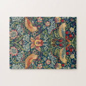 Strawberry Thief von William Morris Puzzle (Horizontal)