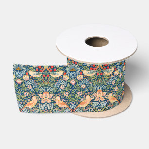 Strawberry Thief (von William Morris) Satinband