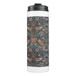 Strawberry Thief von William Morris Thermosbecher