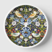 Strawberry Thief von William Morris Uhr (Vorderseite)