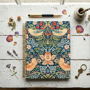 Strawberry Thief William Morris Farbplaner Planer