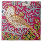 Strawberry Thief, William Morris Fliese (Vorderseite)