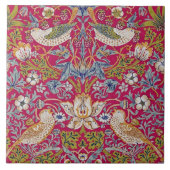 Strawberry Thief, William Morris Fliese (Vorderseite)