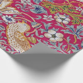 Strawberry Thief, William Morris Geschenkpapier (Ecke)