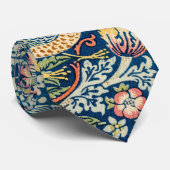 Strawberry Thief, William Morris Krawatte (Gerollt)