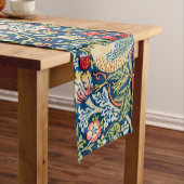 Strawberry Thief, William Morris Kurzer Tischläufer (Beispiel)