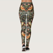 Strawberry Thief WIlliam Morris Leggings (Rückseite)
