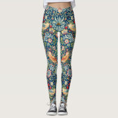 Strawberry Thief, William Morris Leggings (Vorderseite)