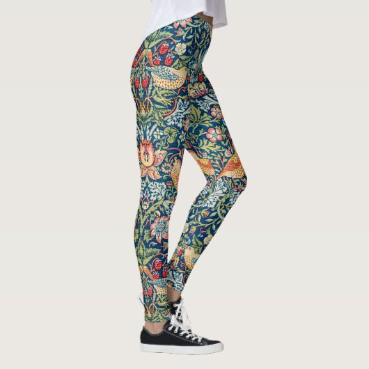 Strawberry Thief, William Morris Leggings (Rechts)
