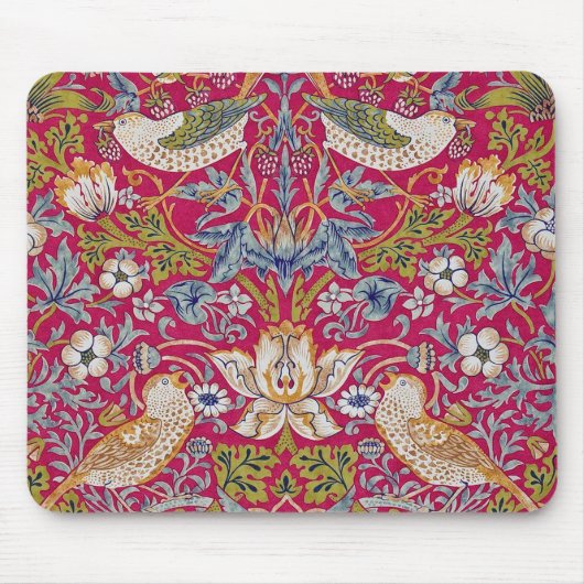 Strawberry Thief, William Morris Mousepad (Vorne)