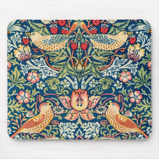 Strawberry Thief, William Morris Mousepad (Vorne)