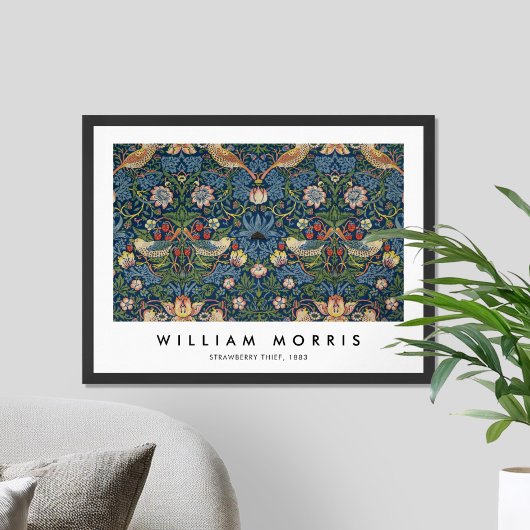 Strawberry Thief William Morris Poster