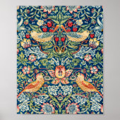Strawberry Thief, William Morris Poster (Vorne)