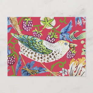 Strawberry Thief William Morris Postkarte