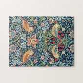 Strawberry Thief, William Morris Puzzle (Horizontal)