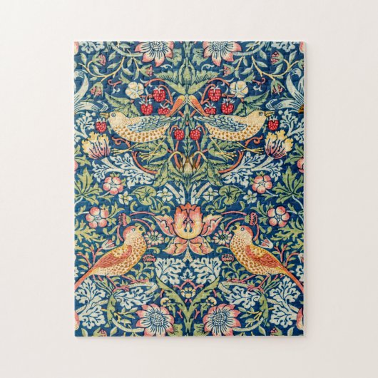 Strawberry Thief, William Morris Puzzle (Vertikal)