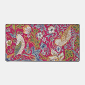 Strawberry Thief, William Morris Schreibtischunterlage (Vorderseite)