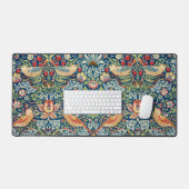 Strawberry Thief, William Morris Schreibtischunterlage (Tastatur & Maus)