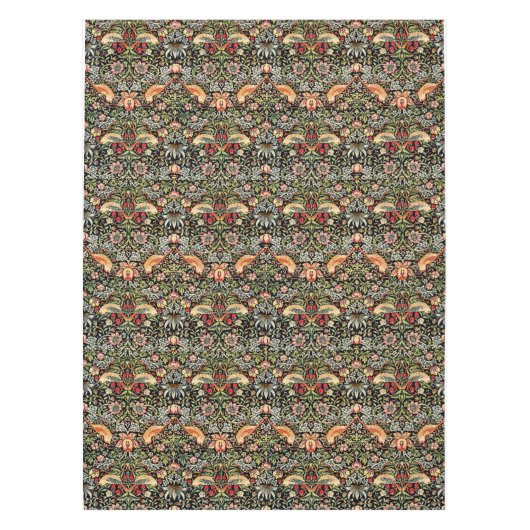 Strawberry Thief William Morris Tablecloth Tischdecke (Vorderseite)