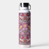 Strawberry Thief, William Morris Trinkflasche (Rückseite)