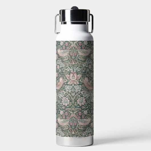Strawberry Thief, William Morris Trinkflasche (Vorderseite)
