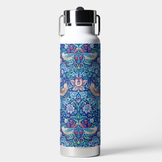 Strawberry Thief, William Morris Trinkflasche (Vorderseite)