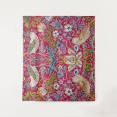 Strawberry Thief, William Morris Wandteppich (Vorderseite)