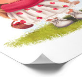 Strawberry Tilda Doll Poster (Ecke)