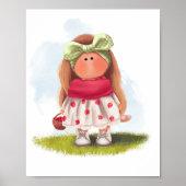 Strawberry Tilda Doll Poster (Vorne)