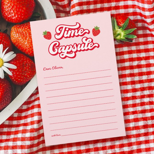 Strawberry Time Capsule Party Game (Von Creator hochgeladen)
