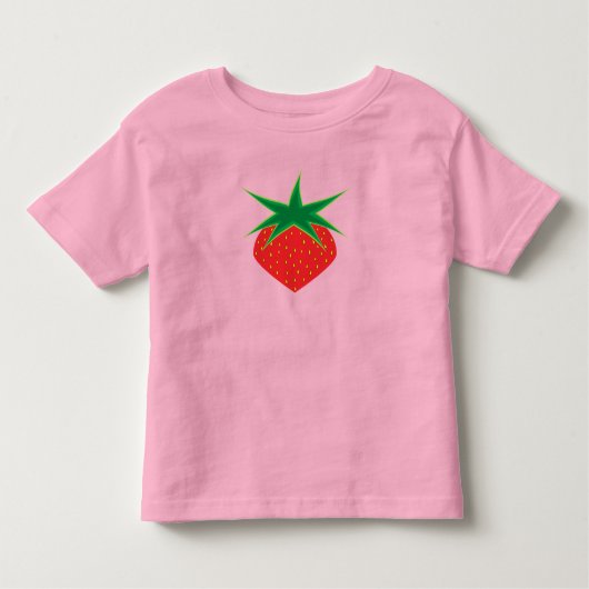 Strawberry Toddler T - Shirt (Vorderseite)