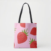 Strawberry Tote Bag Tasche (Vorderseite)