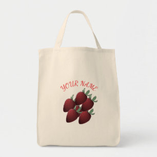 Strawberry Tote Bag Tragetasche