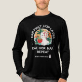 Strawberry Traum Hase Tri-Blend Shirt (Vorderseite)
