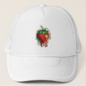 Strawberry Trucker Hat Truckerkappe (Vorderseite)