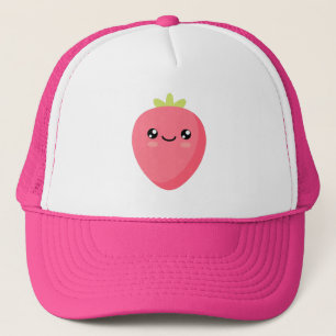Strawberry Trucker Hat Truckerkappe