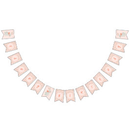 Strawberry und Bunny Birthday Party Wimpelkette